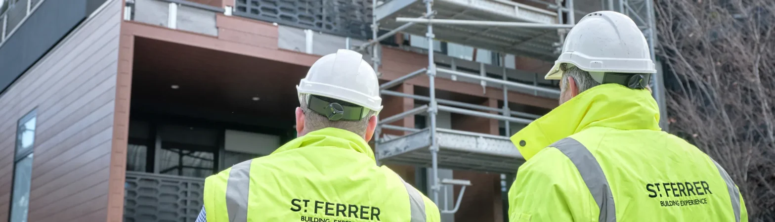 Site Managers minimising disruption to tenants during cladding remediation process