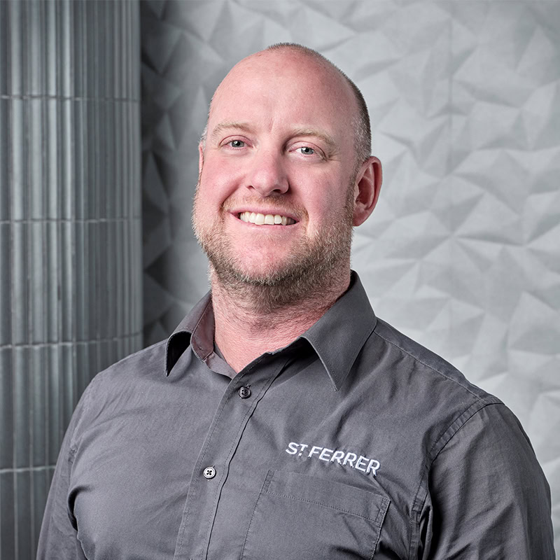 Andy Castles, Site Manager at St Ferrer Building Contractors