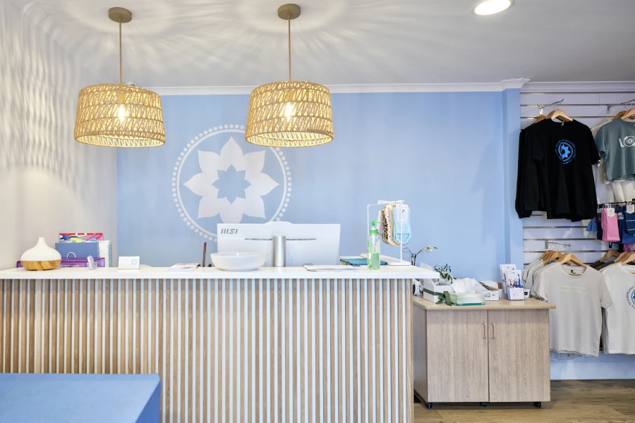 Club Pilates Fitout Front Foyer, delivered by St Ferrer Building Contractors