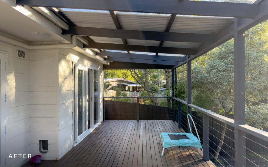 Outside After Background Deck The St Ferrer Impact Build 2026 Home Renovation