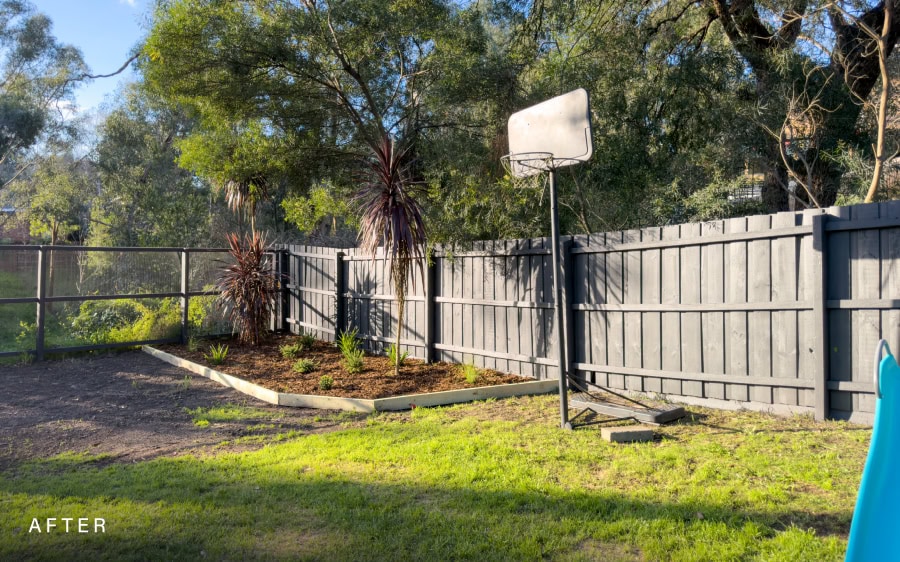 Outside After Backyard Garden Bed House Side Walkway The St Ferrer Impact Build 2026 Home Renovation