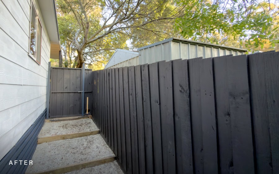 Outside After Background House Side Walkway The St Ferrer Impact Build 2026 Home Renovation