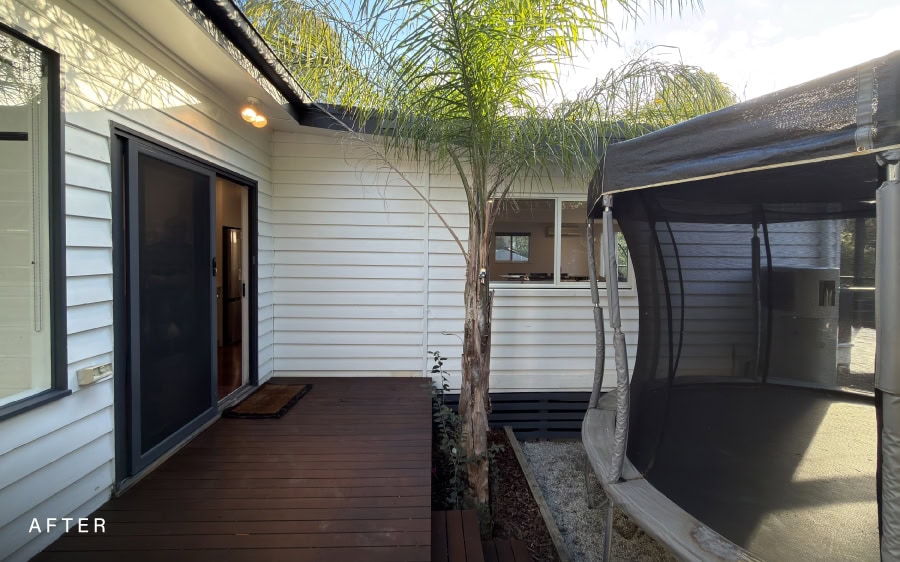 Outside After Loungeroom Wall The St Ferrer Impact Build 2026 Home Renovation