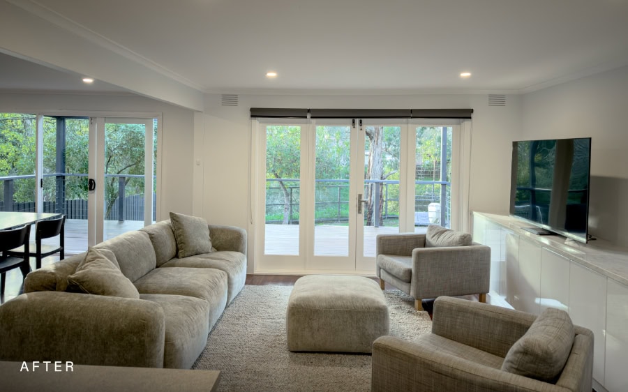 Inside After Loungeroom The St Ferrer Impact Build 2026 Home Renovation