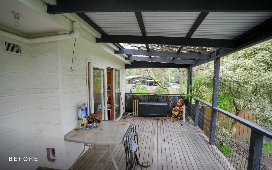 Outside Before Background Deck The St Ferrer Impact Build 2026 Home Renovation