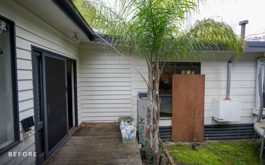 Outside Before Loungeroom Wall The St Ferrer Impact Build 2026 Home Renovation