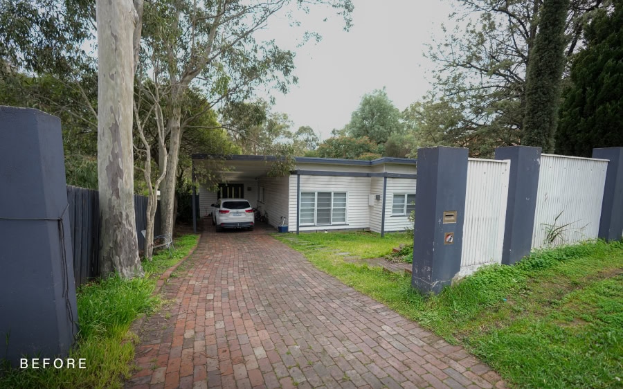 Outside Before House Driveway The St Ferrer Impact Build 2026 Home Renovation